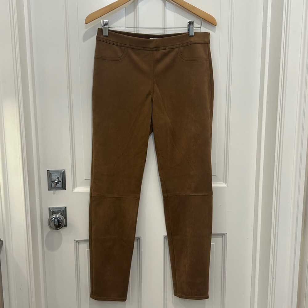 MAX STUDIO suede style pants